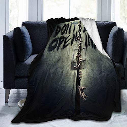 AIMILUX Flanell Fleece Soft Throw Decke，Zombies Terrible Hands The Walking Dead Einzigartig，für Sofas Sofa Stühle Couch Leicht,warm und gemütlich 153x127cm von AIMILUX