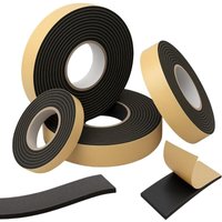 10m EPDM Selbstklebendes Dichtungsband 10mm x 1mm I Streifen für Fenster und Türen I Fenster-Tür-Gummidichtung zum Schutz vor von AIMOONSA