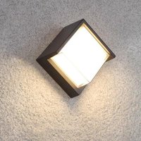 12W schwarze quadratische LED-Wandleuchte IP65 mit Abdeckung - Neutralweiß 4000K - 5500K 12W schwarze quadratische LED-Wandleuchte IP65 mit Abdeckung - Neutralweiß 4000K - 5500K von AIMOONSA