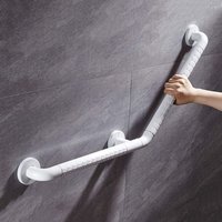 135° Duschhaltegriff für Badewannen, Edelstahl-PVC-Handlauf für Behinderte und ältere Toiletten, 40 x 40 cm von AIMOONSA