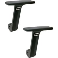 2 Stück Bürostuhl-Armlehnen-Zubehör, Ersatz-Armlehne, Stuhl-Armlehne, praktisch für Computerstuhl, Schwarz 2 Stück Bürostuhl-Armlehnen-Zubehör, Ersatz-Armlehne, Stuhl-Armlehne, praktisch für Computerstuhl, Schwarz von AIMOONSA