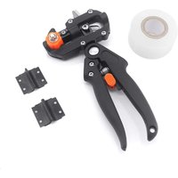 2-in-1-Veredelungsschere zum Veredeln und Beschneiden von Gartenbäumen mit 3 austauschbaren Klingen und Veredelungsbandrollen 2-in-1-Veredelungsschere zum Veredeln und Beschneiden von Gartenbäumen mit 3 austauschbaren Klingen und Veredelungsbandrollen von AIMOONSA