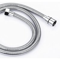 2M Edelstahl Anti-Twist Brauseschlauch, Brauseschlauch Standardanschluss G 1/2 Universal für Badezimmer Anpassbar an alle Duschköpfe-AIMOONSA von AIMOONSA