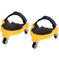 2er-Pack flexible Knieschoner mit Rädern für Garten, Baustelle – AIMOONSA von AIMOONSA