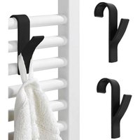 2er-Set Aufbewahrungshaken – Heizkörper, Handtuchhalter – 2 Stück, Badezimmer, Küche, Zuhause – 9,5 x 6 x 2,5 cm 2er-Set Aufbewahrungshaken – Heizkörper, Handtuchhalter – 2 Stück, Badezimmer, Küche, Zuhause – 9,5 x 6 x 2,5 cm von AIMOONSA
