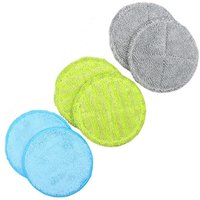 6er-Set Mikrofaser-Mopps für Laminat und Nassböden mit schwimmenden Pads von AIMOONSA