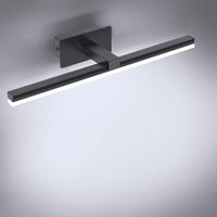 9W LED Spiegelleuchte, Badezimmerspiegelleuchte Kaltweiß 6000K Spiegelfrontbeleuchtung 40cm Badezimmerschrankbeleuchtung 720LM LED Spiegelwandleuchte von AIMOONSA