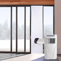 AC-Fensterdichtung – Universelles tragbares Fenster-Kit für mobile Klimaanlagen und Wäschetrockner – 300 cm – Fensterlüftungs-Kit mit einziehbarem von AIMOONSA