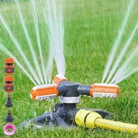 AIMOONSA Gartensprinkler, Automatisches Bewässerungssystem für die Gartenbewässerung, Großflächige Abdeckung, 360-Grad-Rotationssprinkler für Rasen, von AIMOONSA