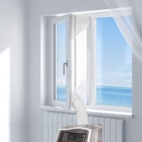 500 cm Fensterabdichtungstuch für tragbare Klimaanlagen und Wäschetrockner – funktioniert mit allen tragbaren Klimaanlagen, einfache Installation von AIMOONSA