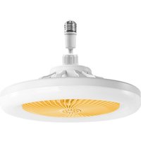 Aimoonsa - Deckenventilator mit Licht, Deckenventilator mit Fernbedienung, Leiser Deckenventilator, E27 Dimmbare LED-Deckenleuchte, 3 von AIMOONSA