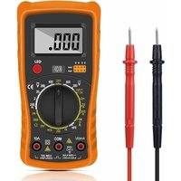 Aimoonsa - Digitalmultimeter, digitales automatisches Multimeter, professioneller elektrischer Tester, Voltmeter/Widerstand/Gleichstrom/Dioden. von AIMOONSA