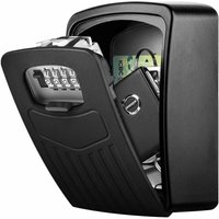 Aimoonsa - Sicherer Schlüsselkasten, hochwertiger großer Schlüsselkasten, Schlüsselsafe mit 4-stelligem Digitalcode, sicherer Schlüsselkasten zur von AIMOONSA