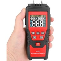 Digitales Feuchtigkeitsmessgerät, 7 Arten der Materialerkennung und klare Spannungsanzeige (-4,0 °F bis 140,0 °F Feuchtigkeitsbereichserkennung) für von AIMOONSA