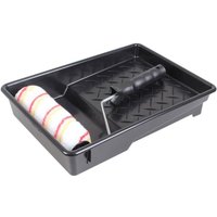 Fit For The Job 3 Stück 230 mm Farbroller für Bastelarbeiten, Malen, Dispersionsfarbe an Wänden und Decken, mittelflorige Hülse Fit For The Job 3 Stück 230 mm Farbroller für Bastelarbeiten, Malen, Dispersionsfarbe an Wänden und Decken, mittelflorige Hülse von AIMOONSA