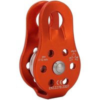 Flaschenzug aus Aluminiumlegierung, robuster Einzelseil-Flaschenzug zum Klettern mit 12 mm Seil, 26 kN-AIMOONSA von AIMOONSA
