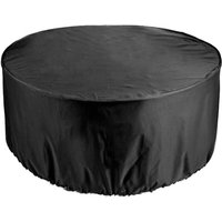 Gartentisch-Abdeckung, Gartenmöbel-Abdeckung, 210D Polyester, wasserdichte Plane, Gartenmöbel, staubdichter Schutz, Möbelabdeckung für Gartentische, von AIMOONSA