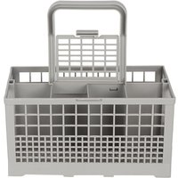 Geschirrkorb, ABS-Universal-Geschirrspülerkorb, Mehrzweck-Ersatz-Aufbewahrungsbox für Geschirrspülmaschinenbesteck mit Universalgriff (240 x 135 x von AIMOONSA