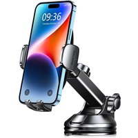 Handyhalterung fürs Auto, 2025 aktualisiert [Ultrastarker Saugnapf] Handyhalterung fürs Armaturenbrett, 360°-Drehung und Einhandbedienung, von AIMOONSA
