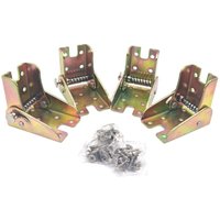 Klappbarer Stützrahmen – selbstsichernde Scharniere – Bein- und Zwickelzubehör – für klappbare Beine, Küchenklapptischverlängerung Wäscherei Boot von AIMOONSA