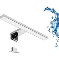 LED Spiegelleuchte I Badleuchte I Schminkleuchte I Badezimmer I Deckenleuchte I Schrankleuchte I Klemmleuchte I IP44 I 30CM I 5W von AIMOONSA