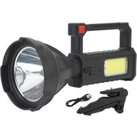 LED-Suchscheinwerfer, leistungsstarker und heller Strahler mit großer Reichweite, wasserdichte Taschenlampe, Außenflutlicht mit von AIMOONSA