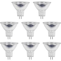 MR11 12V 20W Halogenlampen GU4 dimmbar, Warmweiß 2700K, Halogenstrahler GU4 für Schränke, Landschaftsbeleuchtung, 8er-Pack MR11 12V 20W Halogenlampen GU4 dimmbar, Warmweiß 2700K, Halogenstrahler GU4 für Schränke, Landschaftsbeleuchtung, 8er-Pack von AIMOONSA