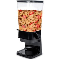 Müslispender, zerdrückt das Essen nicht, Süßigkeitenspender, geeignet für Frühstücksflocken und Süßigkeiten, großes 5-Liter-Fassungsvermögen, schwarz Müslispender, zerdrückt das Essen nicht, Süßigkeitenspender, geeignet für Frühstücksflocken und Süßigkeiten, großes 5-Liter-Fassungsvermögen, schwarz von AIMOONSA