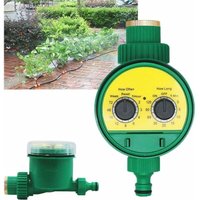 Multifunktionaler digitaler automatischer Bewässerungstimer mit Bewässerungssteuerung mit digitaler Anzeige für Gartenrasen Multifunktionaler digitaler automatischer Bewässerungstimer mit Bewässerungssteuerung mit digitaler Anzeige für Gartenrasen von AIMOONSA