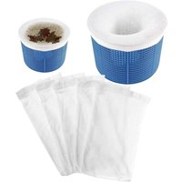 Pool-Filtersocken, Pool-Skimmersocken, 5 Stück Pool-Skimmersocken zum Auffangen von Baumblättern, Schwimmbecken und zum Schutz des Pools sauber von AIMOONSA