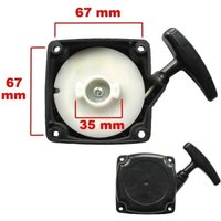 Rücklaufstarter für Freischneider, 4-in-1-Multifunktions-Stangenwerkzeug und Erdbohrer - Aimoonsa von AIMOONSA