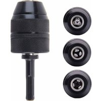 Sds Plus Adapter Selbstspannendes Bohrfutter Schnellspanner 2-13 mm Professionelles Hochleistungsbohrfutter 1/2-20UNF Schnellspanner Bohrfutter mit Sds Plus Adapter Selbstspannendes Bohrfutter Schnellspanner 2-13 mm Professionelles Hochleistungsbohrfutter 1/2-20UNF Schnellspanner Bohrfutter mit von AIMOONSA