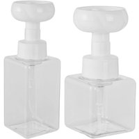 Seifenspender mit 2 Blumen, 250 ml/450 ml leere Schaumflasche, leere Behälter Seifenspender mit 2 Blumen, 250 ml/450 ml leere Schaumflasche, leere Behälter von AIMOONSA