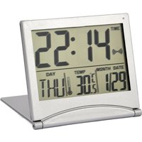 Silberne Tischuhr – Digitales LCD-Display – Alarm- und Schlummerfunktion Silberne Tischuhr – Digitales LCD-Display – Alarm- und Schlummerfunktion von AIMOONSA