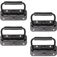 Stück 100 mm Edelstahl-Feder-Klappgriff, Ziehgriff, Klapptürgriff, faltbarer Kistengriff, Kastengriff mit Griff für Werkzeugkasten, Tür, Schrank, Stück 100 mm Edelstahl-Feder-Klappgriff, Ziehgriff, Klapptürgriff, faltbarer Kistengriff, Kastengriff mit Griff für Werkzeugkasten, Tür, Schrank, von AIMOONSA