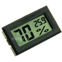 Thermometer, Hygrometer, digitales LCD-Thermometer, Temperatur, Luftfeuchtigkeit 10 % 99 % relative Luftfeuchtigkeit von AIMOONSA