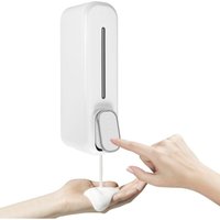 Wandseifenspender 300 ml Duschgel Manueller Seifenspender Duschshampoo Seifenspender ohne Bohren Wandseifenspender 300 ml Duschgel Manueller Seifenspender Duschshampoo Seifenspender ohne Bohren von AIMOONSA
