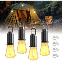 Wiederaufladbare LED-Campingleuchte, tragbare IP65-Laterne, 3 Helligkeitsmodi Wiederaufladbare LED-Campingleuchte, tragbare IP65-Laterne, 3 Helligkeitsmodi von AIMOONSA