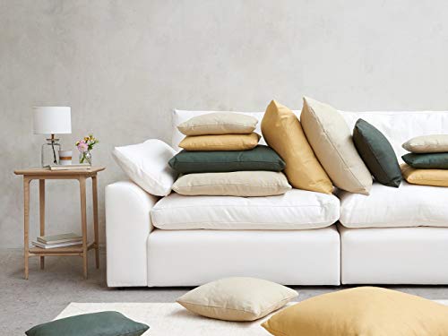 AIMS Gänsefederdaunen, hypoallergen, quadratisch, luxuriös, beste Hotelqualität, superweich, gemütlich, NTI-Allergie-Computer, gesteppt, selbstpaspeliert, Weiß, 2 Stück AIMS Gänsefederdaunen, hypoallergen, quadratisch, luxuriös, beste Hotelqualität, superweich, gemütlich, NTI-Allergie-Computer, gesteppt, selbstpaspeliert, Weiß, 2 Stück von AIMS