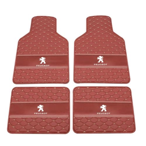 AIMXGBPS Auto Leder Fußmatten Fussmatten für Peugeot 307 CROSS/307 2004-2020 2021 2022 2023 2024 2025 Allwetter Antirutschmatte Anpassen Teppiche Fussmatten Protection Zubehör,Normal-Brownstyle AIMXGBPS Auto Leder Fußmatten Fussmatten für Peugeot 307 CROSS/307 2004-2020 2021 2022 2023 2024 2025 Allwetter Antirutschmatte Anpassen Teppiche Fussmatten Protection Zubehör,Normal-Brownstyle von AIMXGBPS