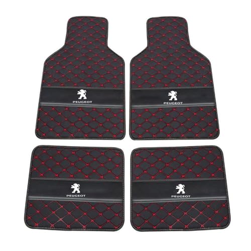 AIMXGBPS Auto Leder Fußmatten Fussmatten für Peugeot 607 2001-2020 2021 2022 2023 2024 2025 Allwetter Antirutschmatte Anpassen Teppiche Fussmatten Protection Zubehör,Normal-Redstyle AIMXGBPS Auto Leder Fußmatten Fussmatten für Peugeot 607 2001-2020 2021 2022 2023 2024 2025 Allwetter Antirutschmatte Anpassen Teppiche Fussmatten Protection Zubehör,Normal-Redstyle von AIMXGBPS
