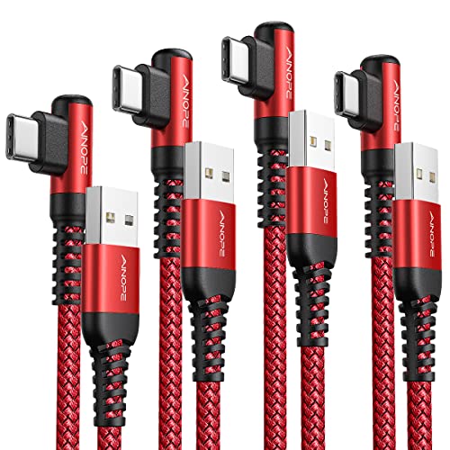 AINOPE Pack 0,5 m 1 m 2 m 3 m USB C Kabel 3,1 A Schnellladung, AINOPE Ladekabel USB C Winkel von AINOPE