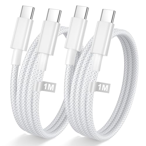 iPhone 15 16 Ladekabel 1M 2Pack, 60W USB C auf USB C Kabel Apple Ladekabel USBC Schnellladekabel Nylon Kabel für Apple iPhone 15 16 Pro Max/Plus/16/15,iPad Pro/Air iPhone 15 16 Ladekabel 1M 2Pack, 60W USB C auf USB C Kabel Apple Ladekabel USBC Schnellladekabel Nylon Kabel für Apple iPhone 15 16 Pro Max/Plus/16/15,iPad Pro/Air von AINPOW