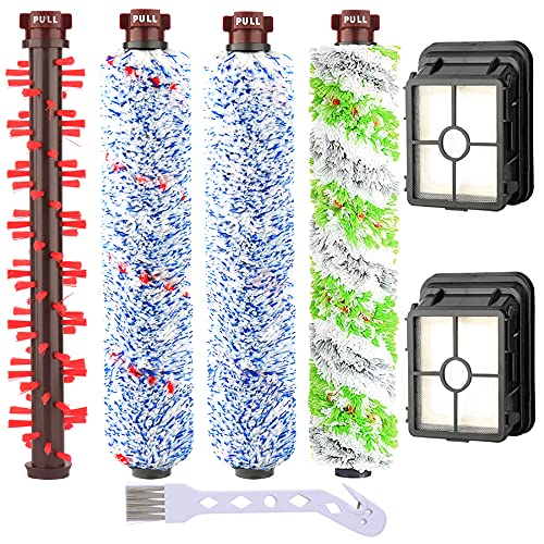 AINUO 1 Mehrzweck-Hauptbürste + 1 Teppichbürste + 1 Haustier-Rollbürste +1 Bodenbürste +2 Filter für Bissell CrossWave 1866 1785 2052 1713 2225 Staubsauger AINUO 1 Mehrzweck-Hauptbürste + 1 Teppichbürste + 1 Haustier-Rollbürste +1 Bodenbürste +2 Filter für Bissell CrossWave 1866 1785 2052 1713 2225 Staubsauger von AINUO
