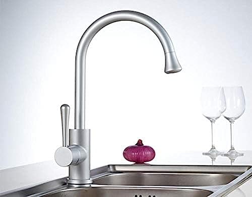 Küchenmixer Space Aluminium Anodizing Drehbecken Wasserhahn 360 -Grad -Rotation von AIPASTN