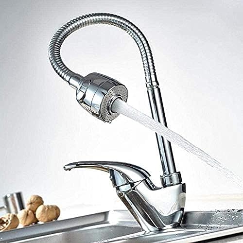 -Wasserhahn 1 Set Messing Küchenspüle Wasserhahnmischer Heißer Und Kaltes Wasser Wasserhahn Ein Loch Wasserhahn Wasserhahn Küche Wasserhahn von AIPASTN
