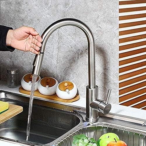 -Wasserhahn Edelstahl Touch Control Küchenarmatur 3-Farben Smart Sensor Küchenmixer Touch Wasserhahn Küche Dropdown-Spüle Wasserhahn -Wasserhahn Edelstahl Touch Control Küchenarmatur 3-Farben Smart Sensor Küchenmixer Touch Wasserhahn Küche Dropdown-Spüle Wasserhahn von AIPASTN