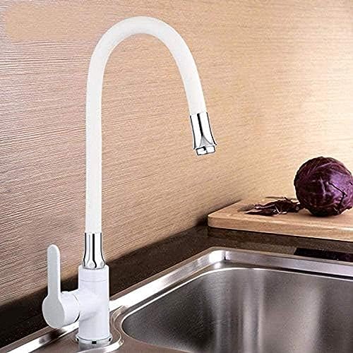 -Wasserhahn Neuer Weißer Küchenspüle Wasserhahn Agitator Messing Eingriff 360 U200b U200bdegree Rotierende Heiße Und Kalte Wasserhahnhahn -Wasserhahn Neuer Weißer Küchenspüle Wasserhahn Agitator Messing Eingriff 360 U200b U200bdegree Rotierende Heiße Und Kalte Wasserhahnhahn von AIPASTN