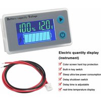 10-100 V Batteriekapazitätsmonitor, programmierbare Spannungsanzeige für Batterie von AIPERQ