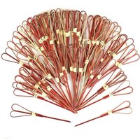 100 Stück Bambus-Cocktailspieße, 11,9 cm große tropische Cocktail-Zahnstocher aus Holz für Party-Vorspeisen, Getränke, Martini, Lebensmittel, Kuchen, 100 Stück Bambus-Cocktailspieße, 11,9 cm große tropische Cocktail-Zahnstocher aus Holz für Party-Vorspeisen, Getränke, Martini, Lebensmittel, Kuchen, von AIPERQ